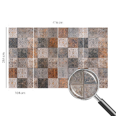 Carta da parati per cameretta Piastrelle ornamentali