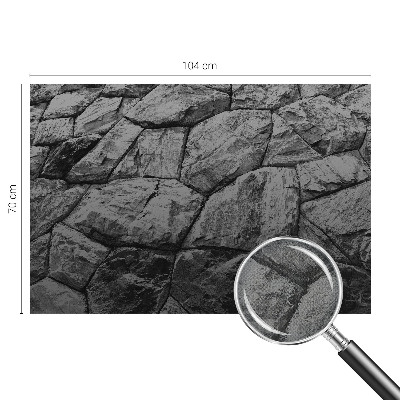 Fotomurale per bambini texture della pietra