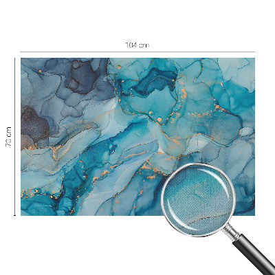 Carta da parati 3D Astrazione blu