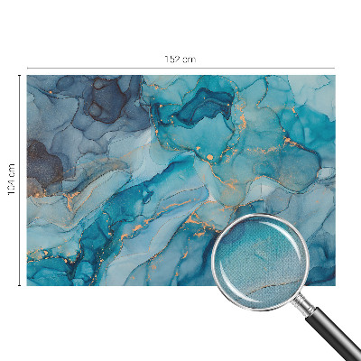 Carta da parati 3D Astrazione blu
