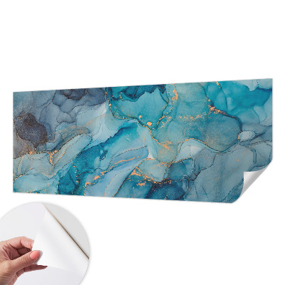 Carta da parati 3D Astrazione blu