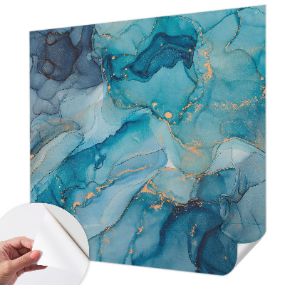 Carta da parati 3D Astrazione blu