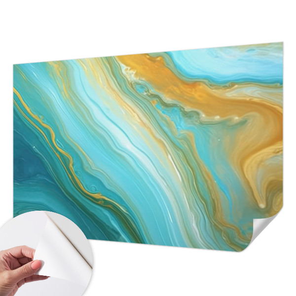 Fotomurale effetto 3D Onde astratte