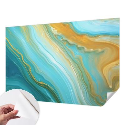 Fotomurale effetto 3D Onde astratte