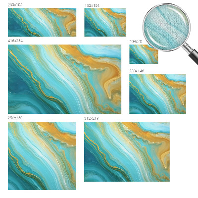 Fotomurale effetto 3D Onde astratte
