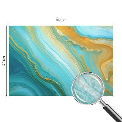 Fotomurale effetto 3D Onde astratte