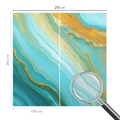 Fotomurale effetto 3D Onde astratte