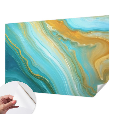 Fotomurale effetto 3D Onde astratte