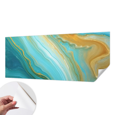 Fotomurale effetto 3D Onde astratte