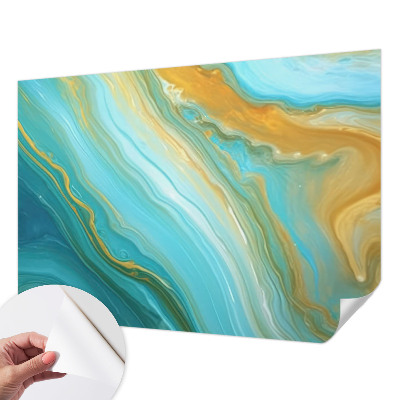 Fotomurale effetto 3D Onde astratte