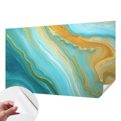Fotomurale effetto 3D Onde astratte