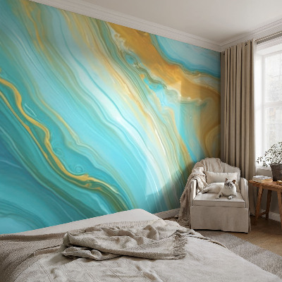 Fotomurale effetto 3D Onde astratte