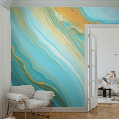 Fotomurale effetto 3D Onde astratte