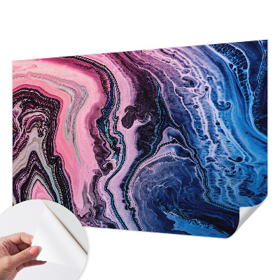 Carta da parati effetto profondità Vortici colorati