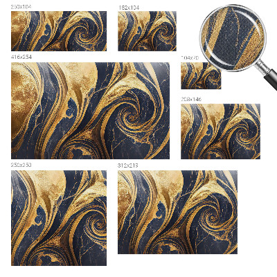 Carta da parati cameretta Motivi marmorizzati