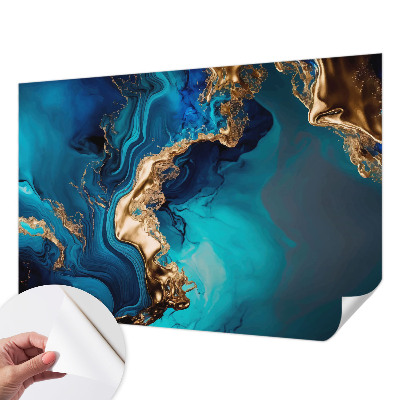 Carta da parati per cameretta Astrazione colorata