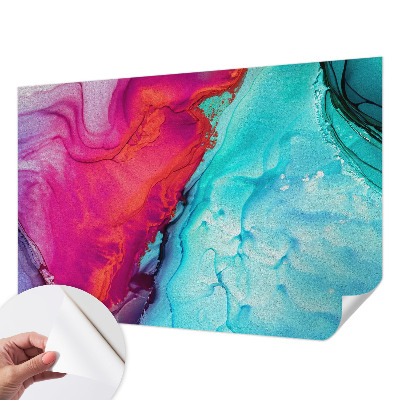 Carta da parati adesiva Onda colorata