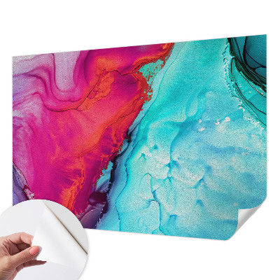 Carta da parati adesiva Onda colorata