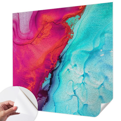 Carta da parati adesiva Onda colorata
