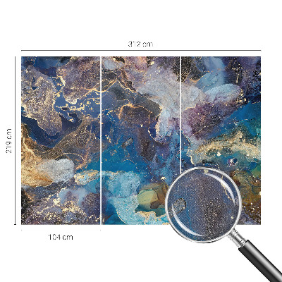 Carta da parati 3D Mosaico cosmico