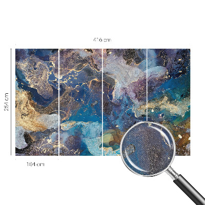 Carta da parati 3D Mosaico cosmico