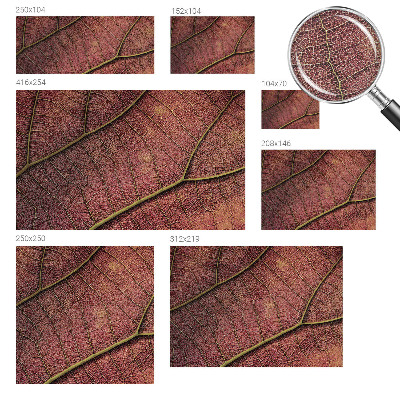 Fotomurale 3D Consistenza fogliare