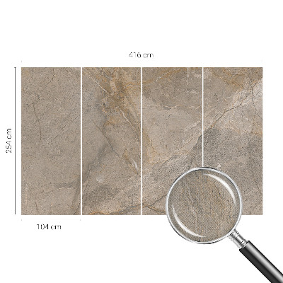 Carta da parati effetto profondità Eleganza naturale