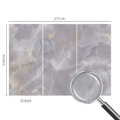 Carta da parati adesiva Onde di marmo