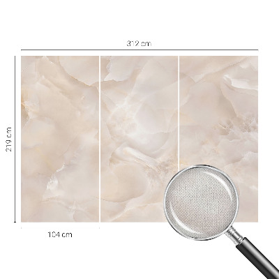 Fotomurale 3D Marmo delicato