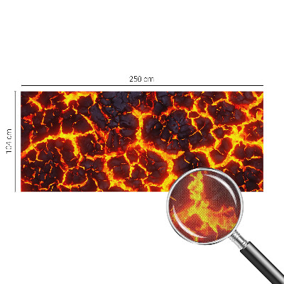 Fotomurale adesivo Magma forte