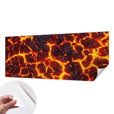 Fotomurale adesivo Magma forte