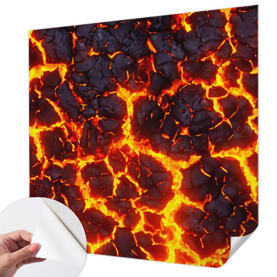 Fotomurale adesivo Magma forte