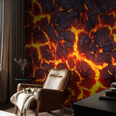 Fotomurale adesivo Magma forte