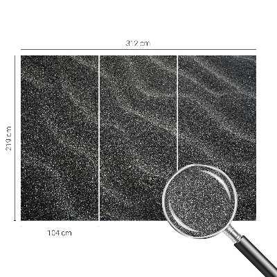 Carta da parati 3D Onde di sabbia