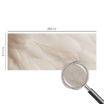 Fotomurale 3D Piume eteree