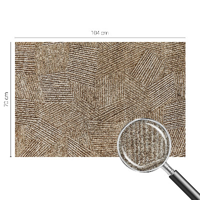 Carta da parati effetto profondità Linee strutturali