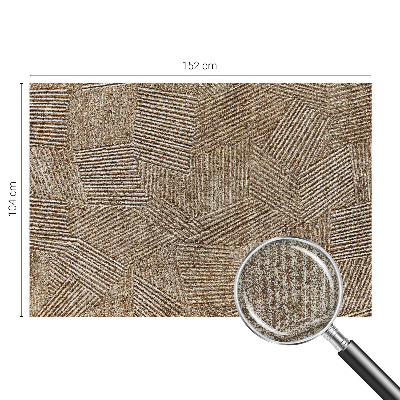 Carta da parati effetto profondità Linee strutturali