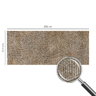 Carta da parati effetto profondità Linee strutturali
