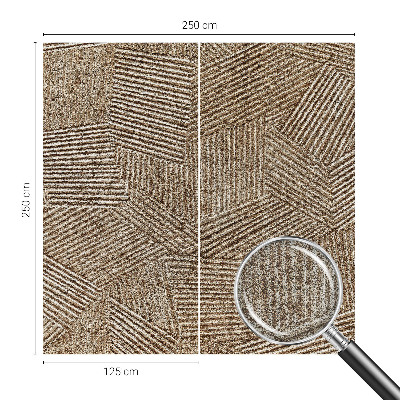 Carta da parati effetto profondità Linee strutturali