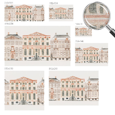 Carta da parati adesiva Edifici classici