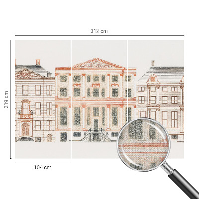 Carta da parati adesiva Edifici classici