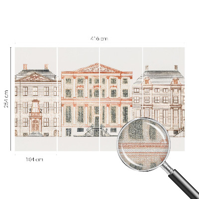 Carta da parati adesiva Edifici classici