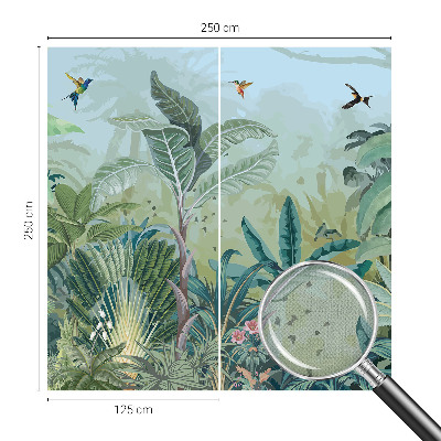 Fotomurale 3D Natura tropicale