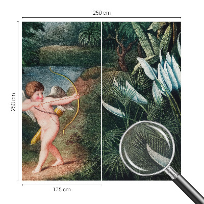 Carta da parati 3D Adorabile Cupido