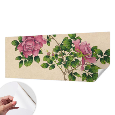 Fotomurale effetto 3D Rose romantiche