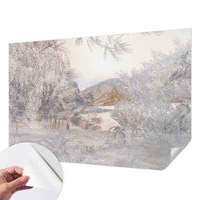 Carta da parati 3D La natura della sottigliezza
