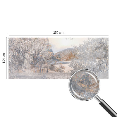 Carta da parati 3D La natura della sottigliezza
