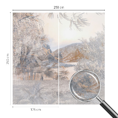 Carta da parati 3D La natura della sottigliezza