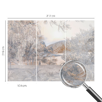 Carta da parati 3D La natura della sottigliezza
