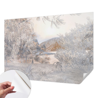 Carta da parati 3D La natura della sottigliezza